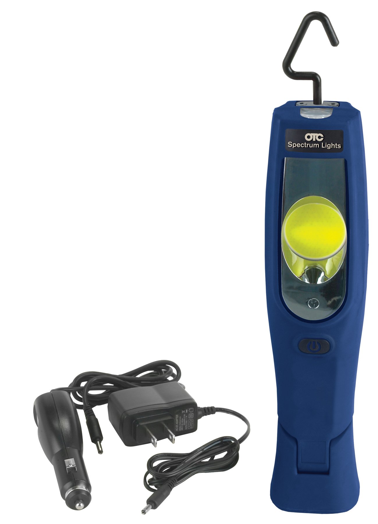 OTC 5550 Spectrum Solar 10 Watt LED Work Light - Portable Rechargeable Job Site Lighting for Construction, Camping, Emergency & Outdoor Activities
