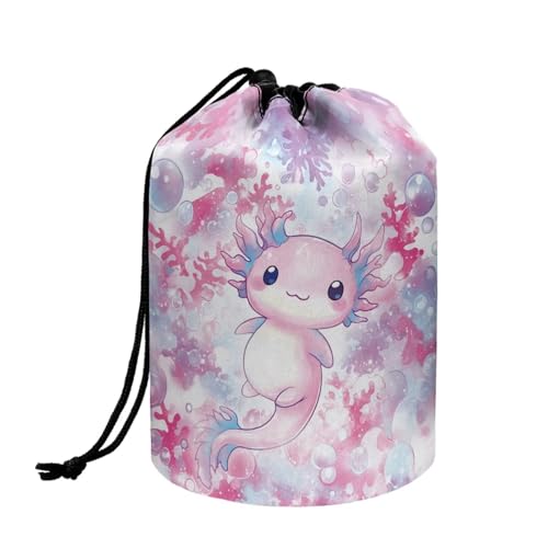 Cute Axolotl Coral Bubble