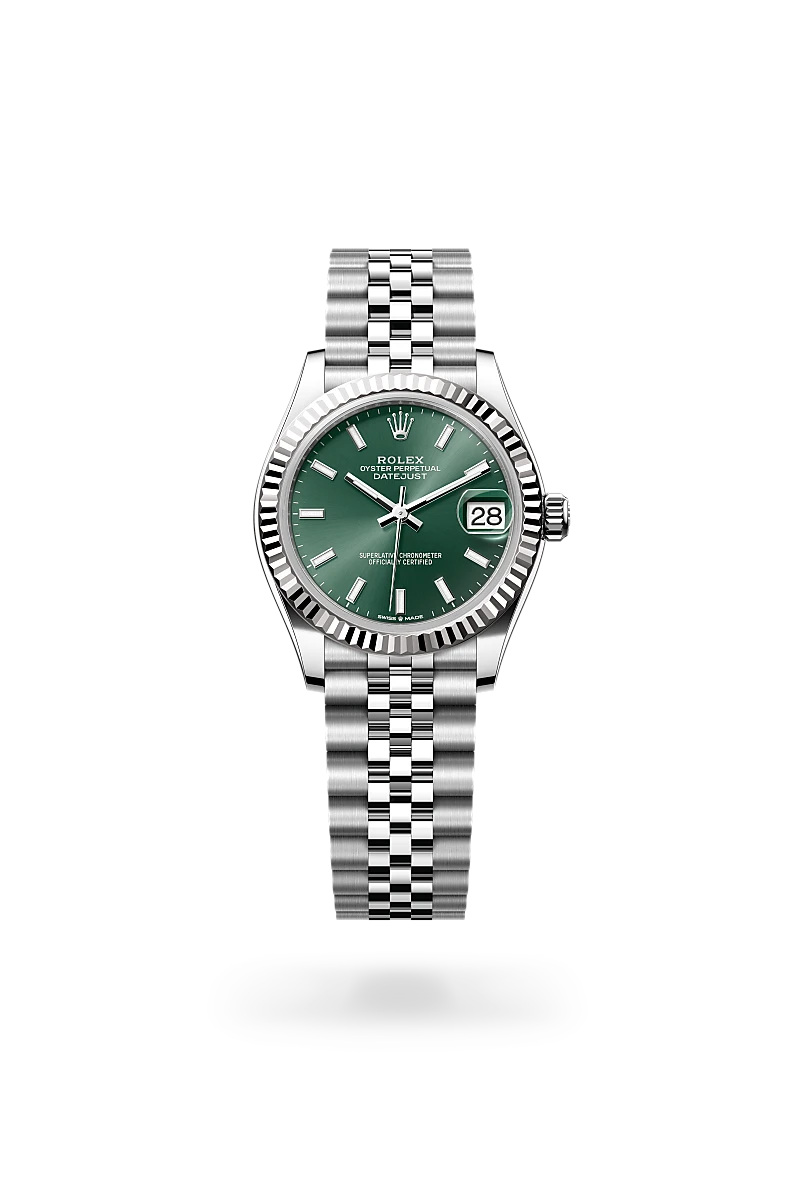 Rolex Datejust 31 Women's Watch - White Rolesor Oystersteel & White Gold (Ref. M278274-0018) | Luxury Timepiece for Business, Gifts & Special Occasions | Richter & Phillips Jewelers
