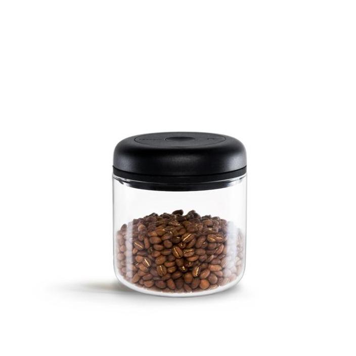Fellow Atmos Coffee Canister - Airtight Vacuum Seal Coffee Storage Container for Freshness | Perfect for Kitchen, Office, Camping & Travel Use