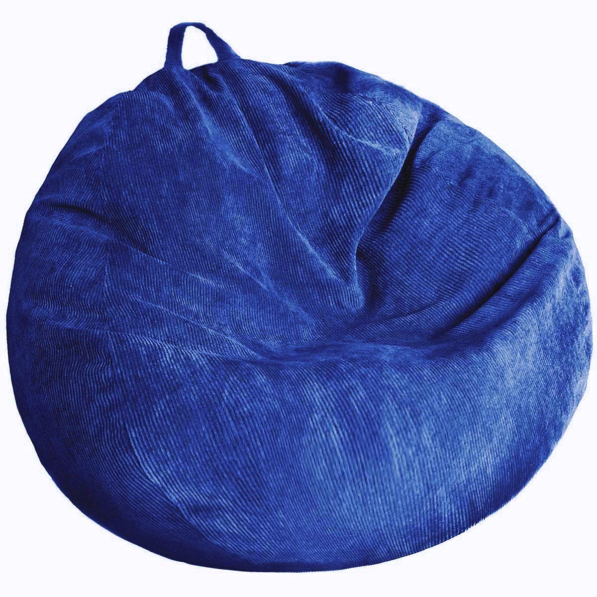 Washable Ultra Soft Corduroy Bean Bag Chair Cover (No Filler Included) - Stuffed Animal Storage Organizer for Plush Toys, Pet Bed for Dogs & Cats, Cozy Lazy Sack - Perfect for Kids' Rooms, Playrooms & Pet Lounging Areas