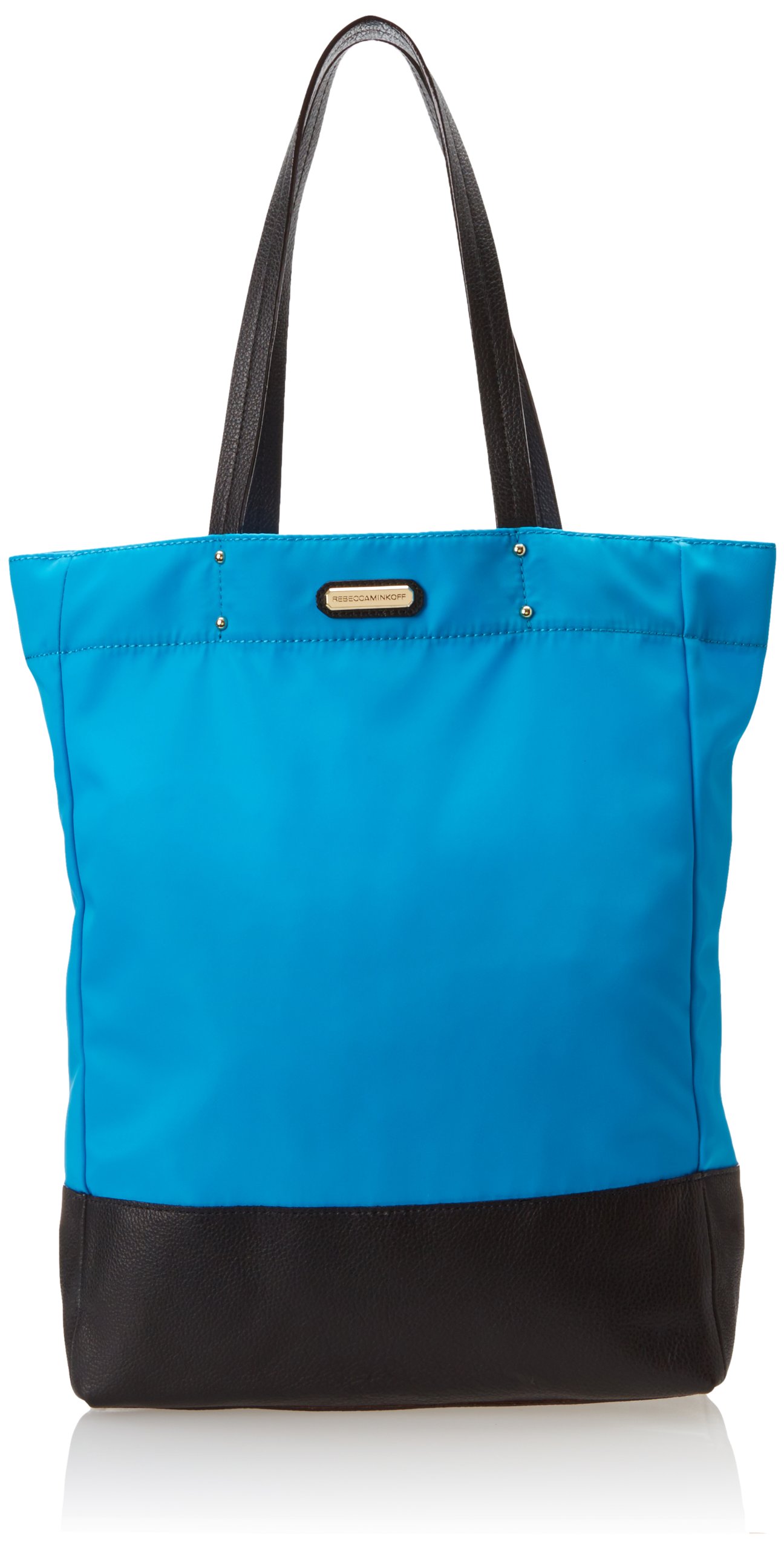Rebecca Minkoff Toki Tote Handbag for Women - Stylish Leather Shoulder Bag with Gold-Tone Hardware, Perfect for Work, Travel & Everyday Use