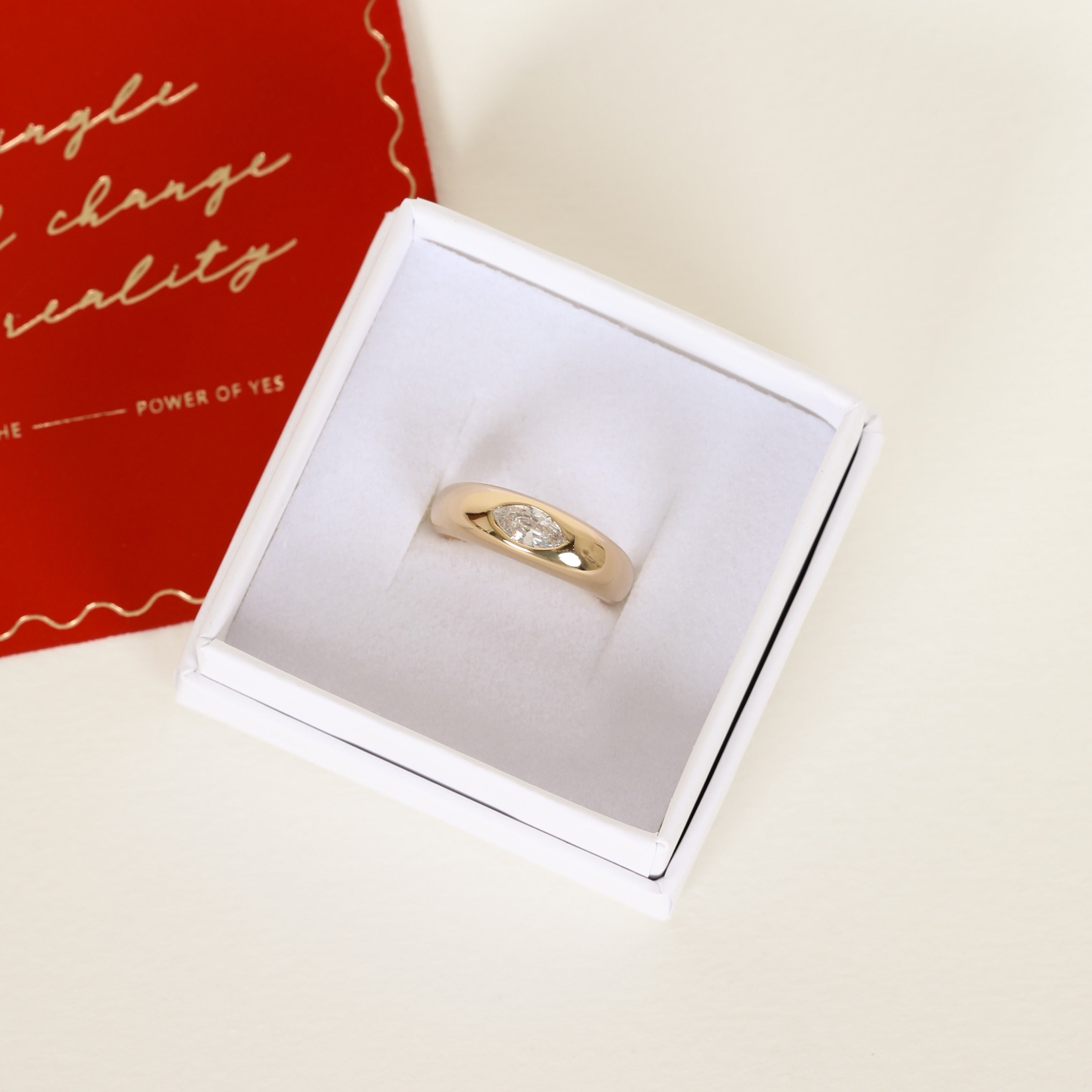 Exquisite Louvre Marquise Ring - Vintage Inspired Elegant Jewelry for Women | Perfect for Weddings, Anniversaries & Special Occasions