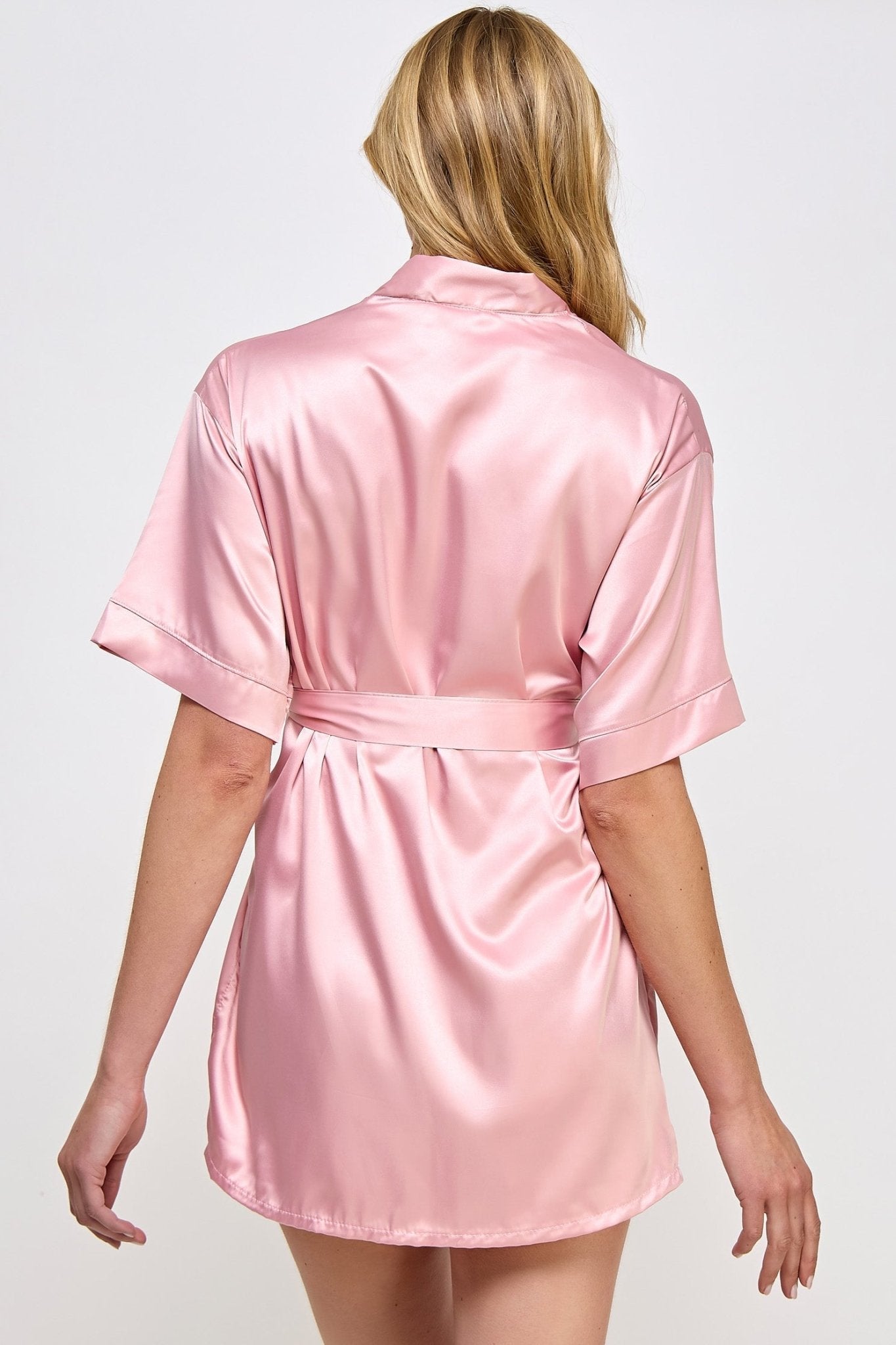BeWicked Women's Vintage 1947 Getting Ready Robe - Soft Loungewear for Bridal Shower, Spa Day & Relaxation at Home