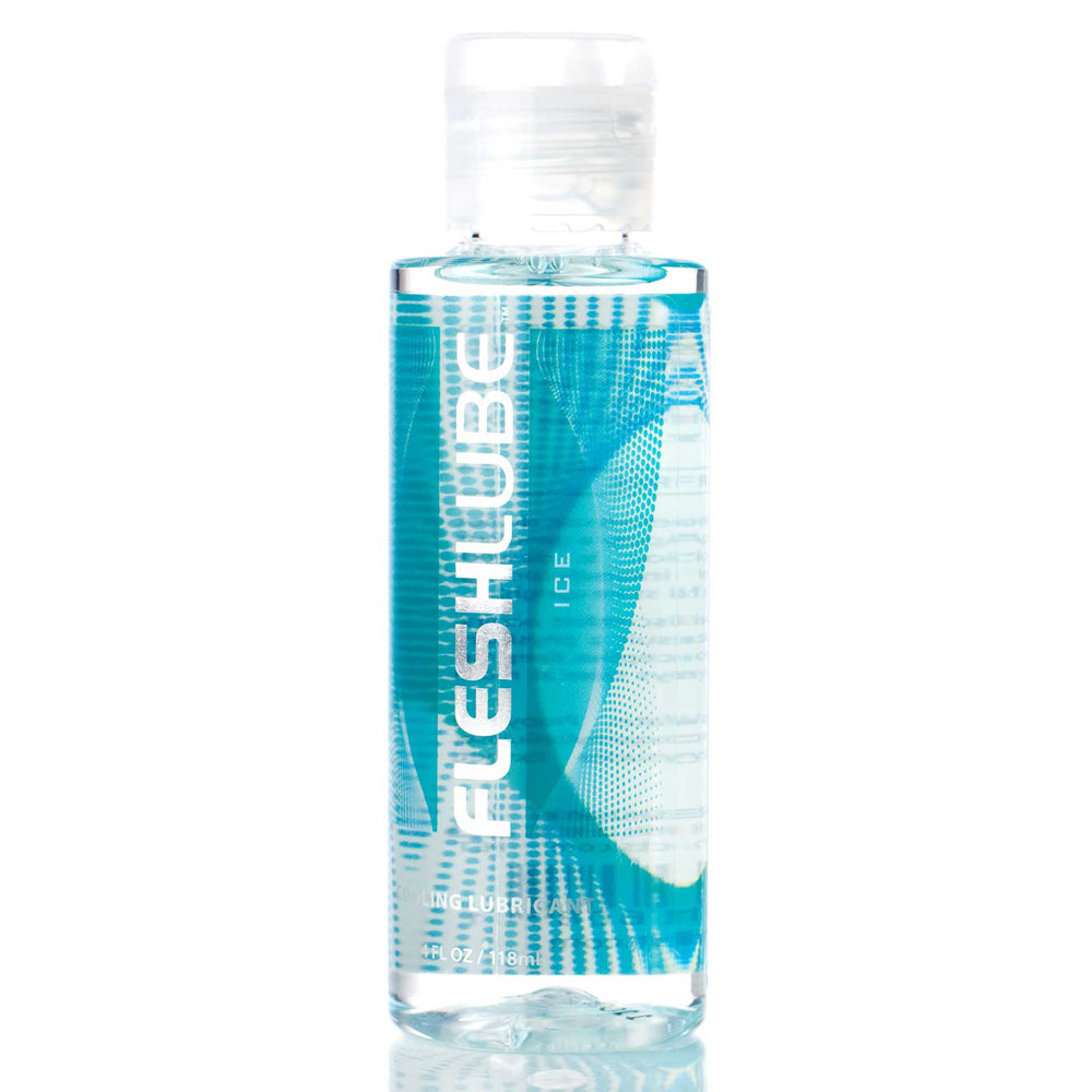 Fleshlight Fleshlue Ice Cooling Water-Based Personal Lubricant - Long-Lasting & Hypoallergenic for Enhanced Intimacy & Sensation