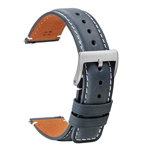 Blue-grey/Silver Buckle