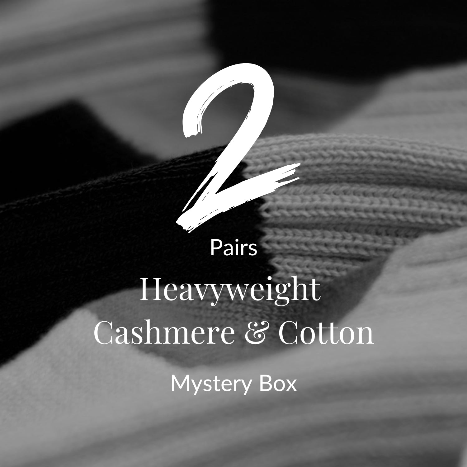 Soft & Cozy Women's Cashmere Blend Socks Mystery Box - 2 Pairs of Warm Winter Socks for Gift, Lounge & Home Comfort