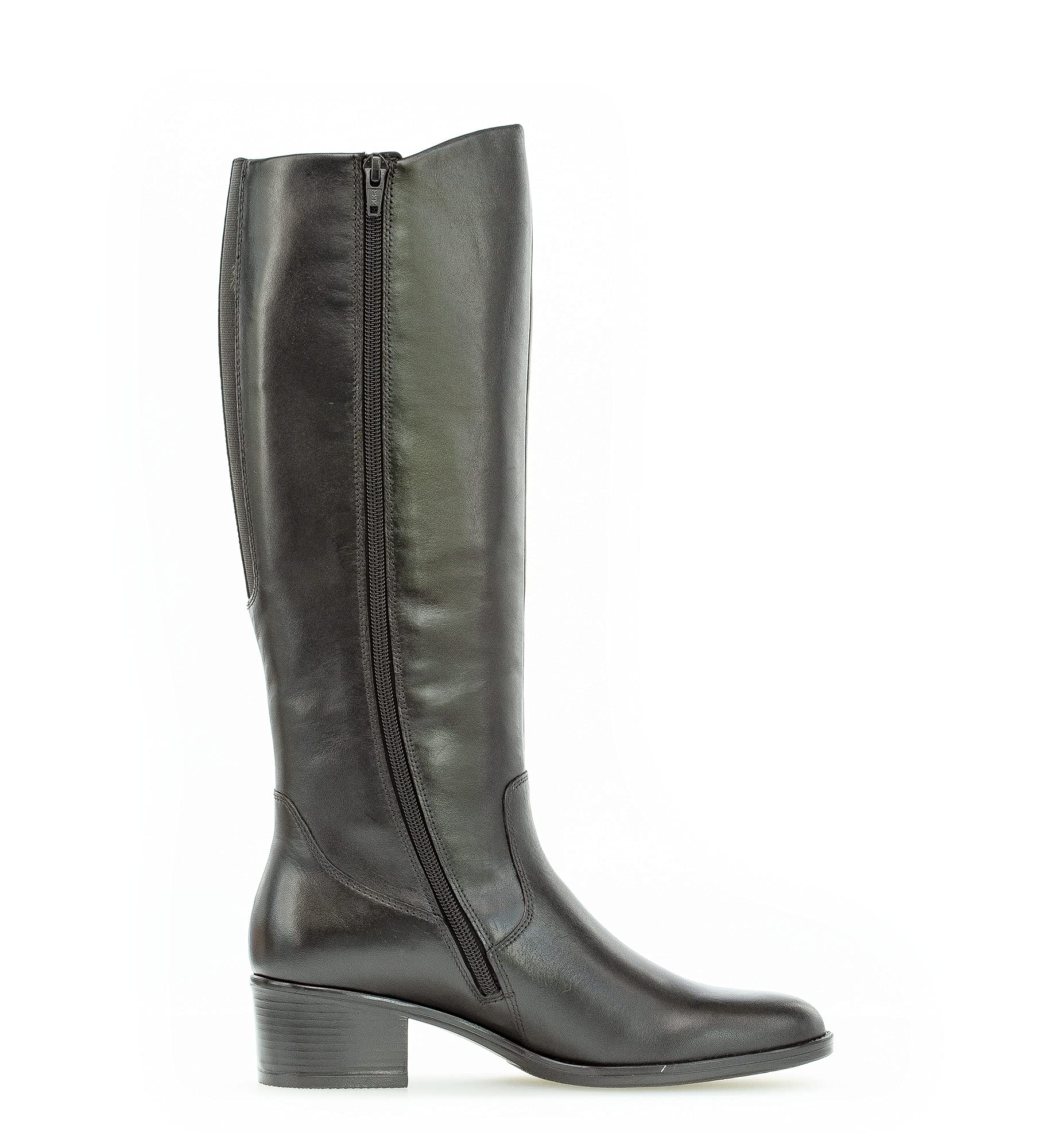 Gabor Isla M Women's Long Boots 4.5 UK Black - Stylish Knee-High Winter Boots for Women, Comfortable & Waterproof for Outdoor, Office & Casual Wear