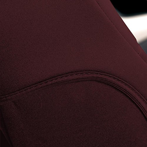 Coverking Custom Fit Front Bench Seat Cover for Select Chevrolet Models - Saddleblanket (Wine with Neosupreme Wine Sides) | Durable Car Seat Protector for Trucks & SUVs | Perfect for Road Trips & Daily Commutes