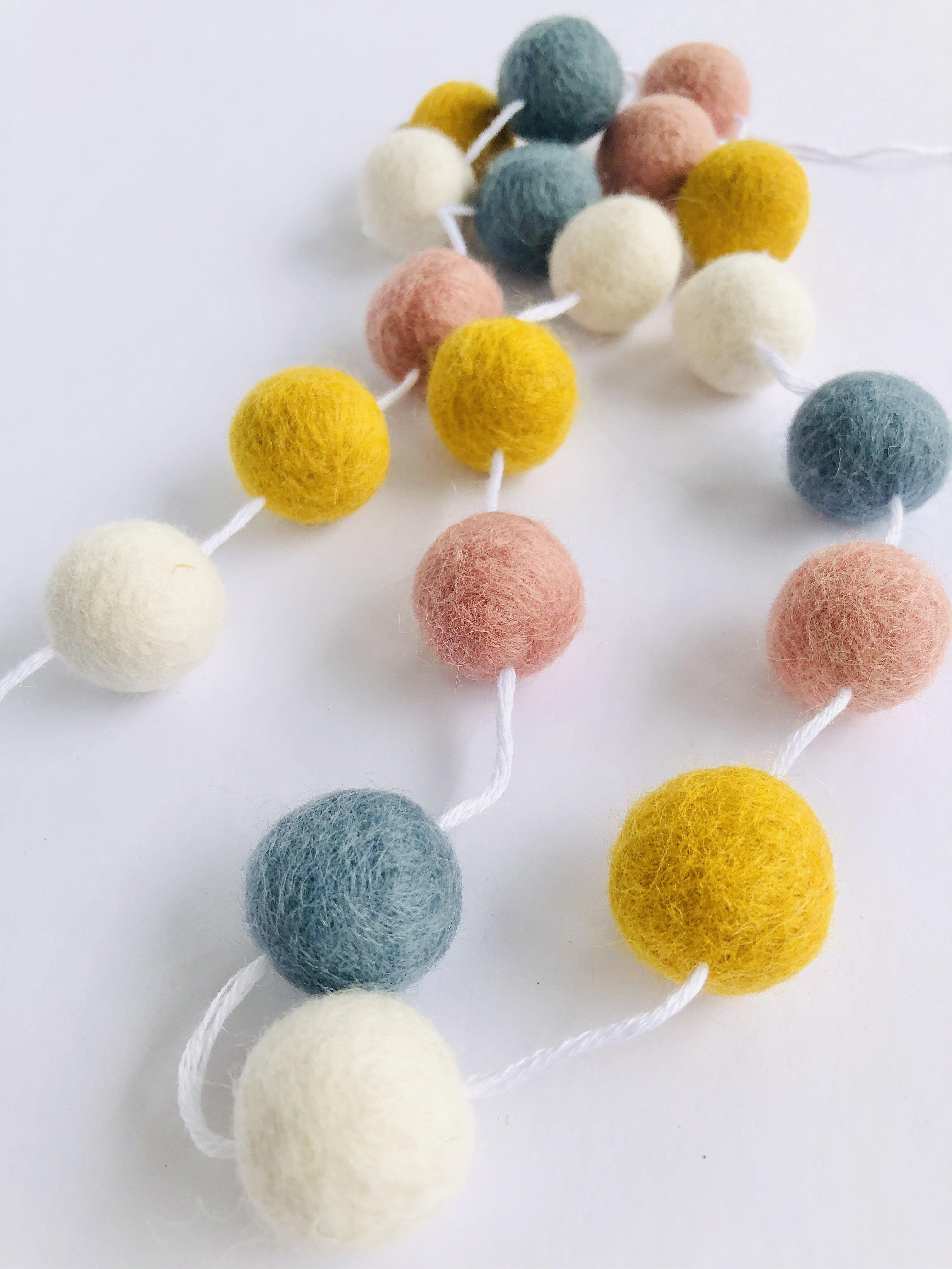 Little Girl's Floral Garland - Perfect for Birthday Parties, Baby Showers & Nursery Decor