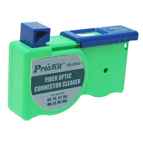 Fiber Optic Connector Cleaner FB-C010 - 2 Pack | High-Performance Cleaning Tool for Network & Telecom Equipment | Perfect for Home, Office & Data Center Maintenance