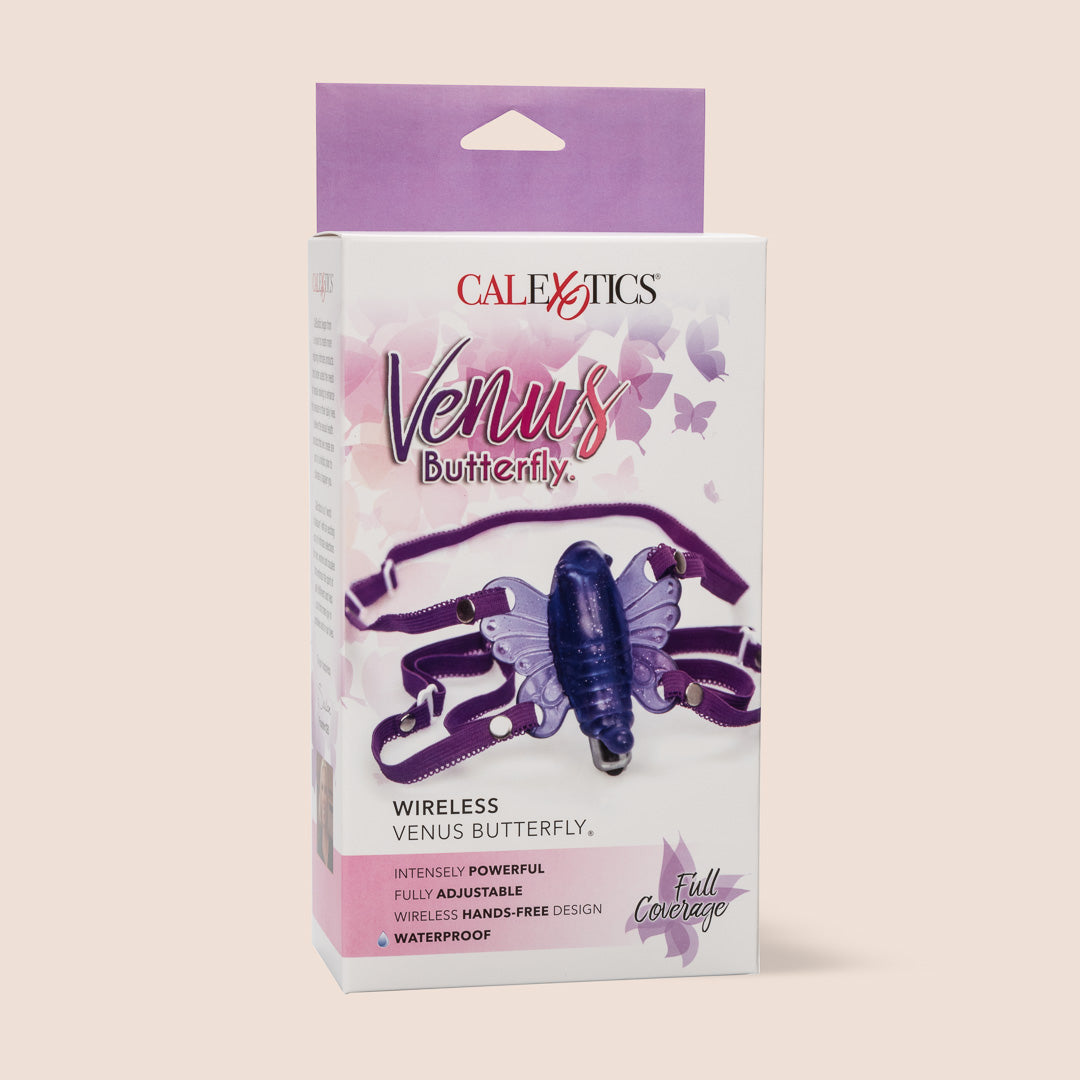 Venus Butterfly® Wireless Hands-Free Vibrator with Removable Bullet for Clitoral & G-Spot Stimulation - Perfect for Couples Play & Solo Pleasure