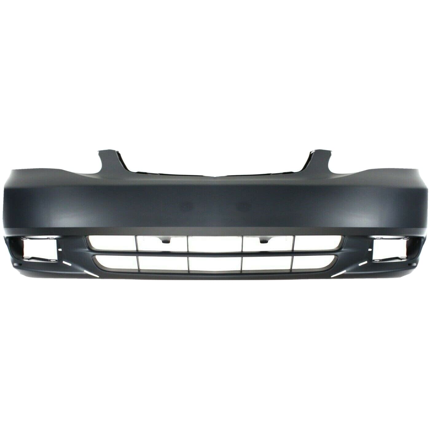 Primed Front Bumper Cover for 2003-2004 Toyota Corolla S - Perfect Fit & Easy Installation