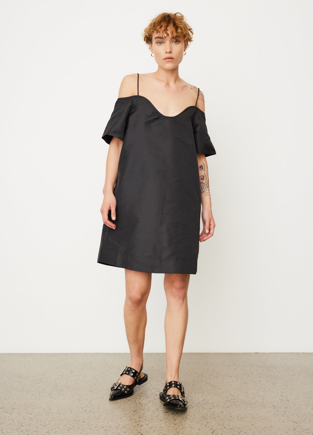 Elegant Beaded Taffeta Mini Dress for Women - Party, Cocktail & Evening Wear - Perfect for Weddings, Date Nights & Special Occasions