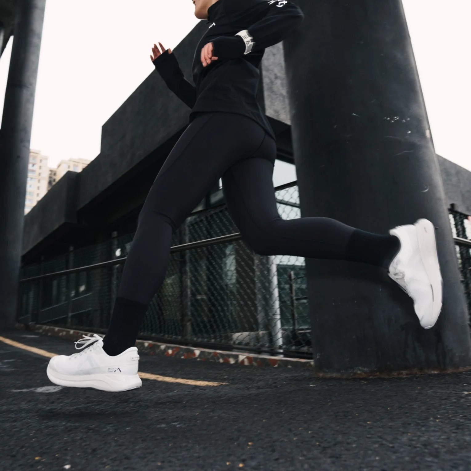 Premium Men's P1 Running Shoes - White | Lightweight & Breathable for Jogging, Gym Workouts & Daily Wear