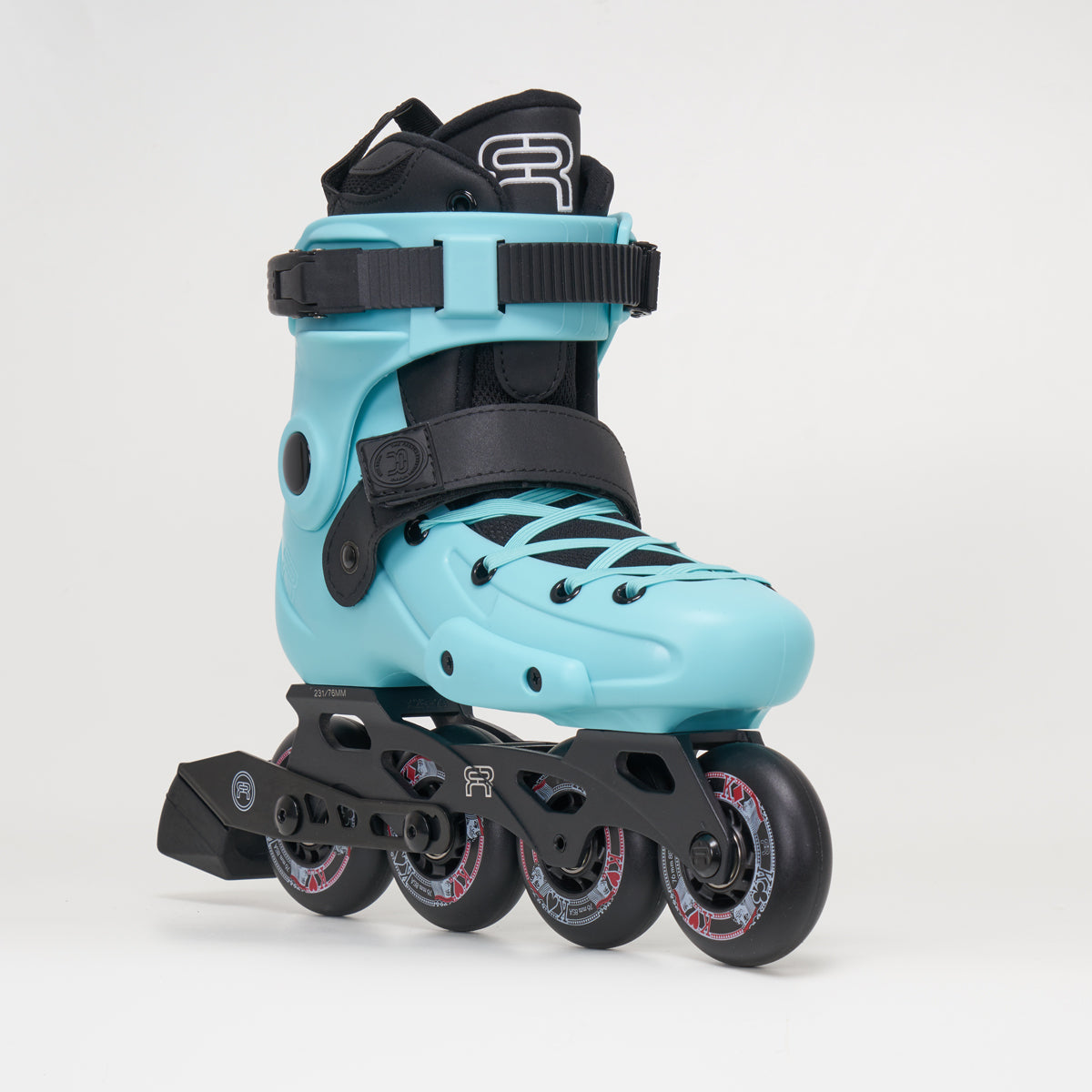 FR Junior Adjustable Inline Skates for Kids - Unisex Blue Roller Skates for Boys & Girls - Perfect for Outdoor Play, Skate Parks & Beginner Skating Lessons
