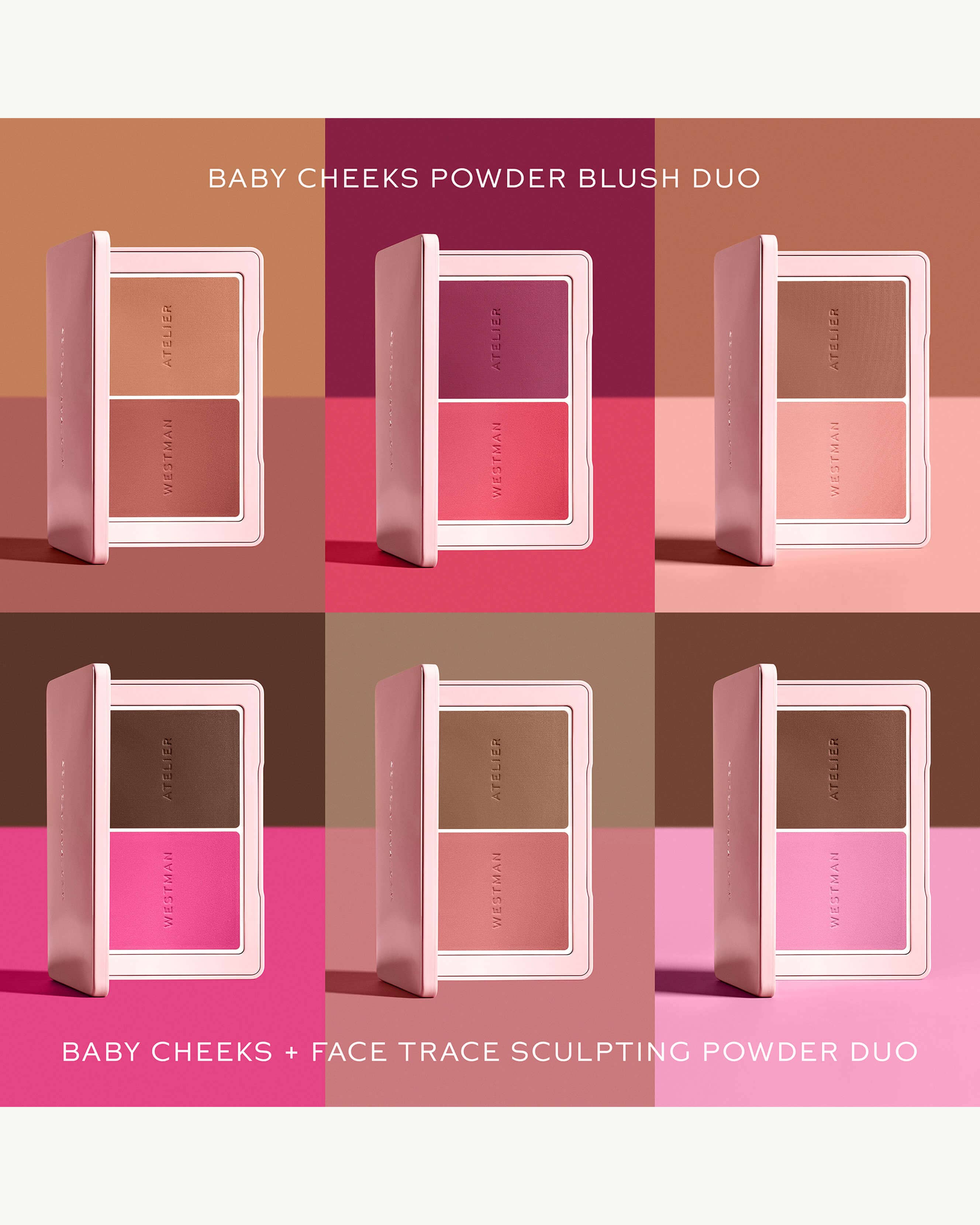 Baby Cheeks Powder Blush Duo - Natural & Long-Lasting Blush Makeup for Cheeks | Perfect for Everyday Wear & Special Occasions