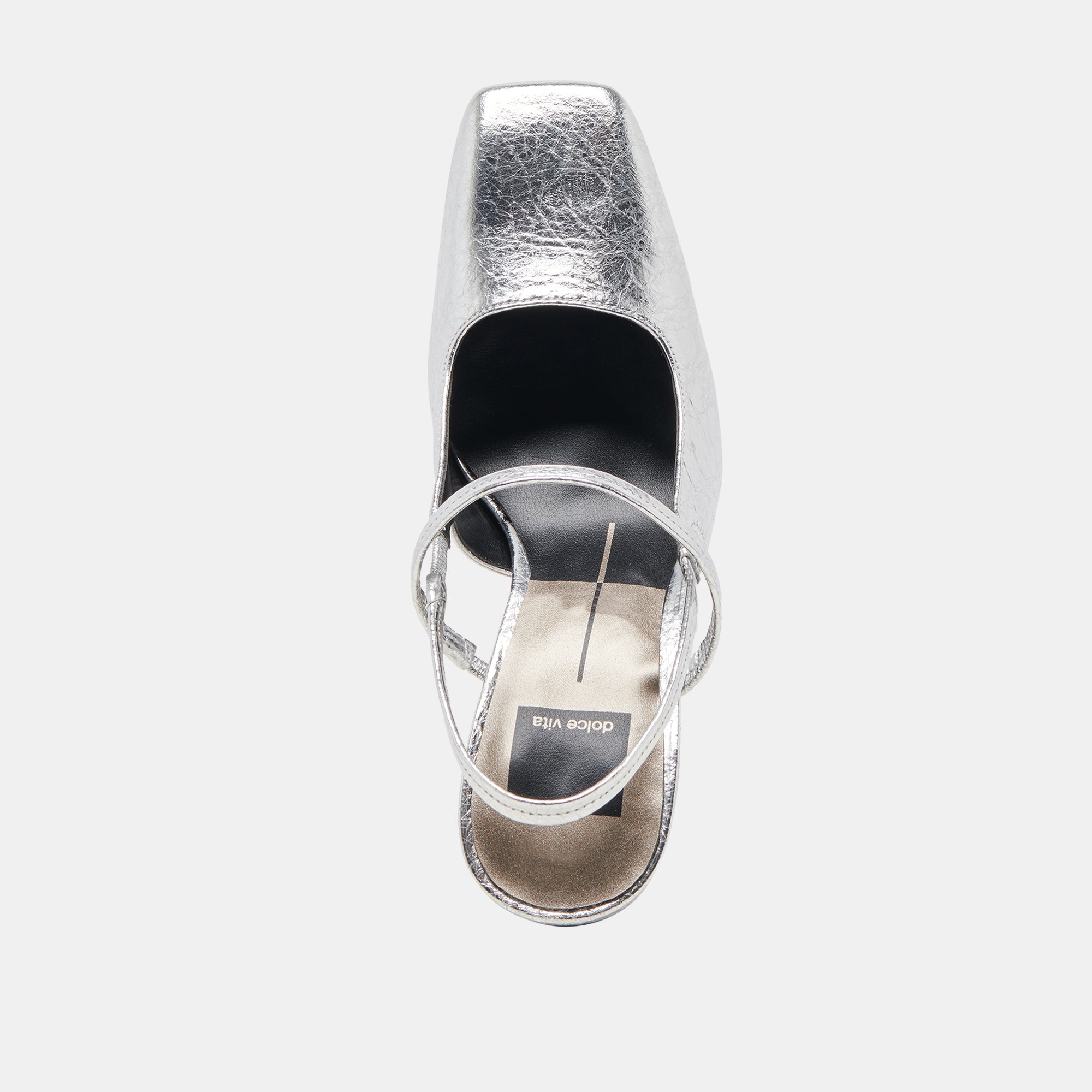 SOYER Women's Silver Distressed Leather Heels - Stylish High Heels for Parties, Weddings & Evening Events