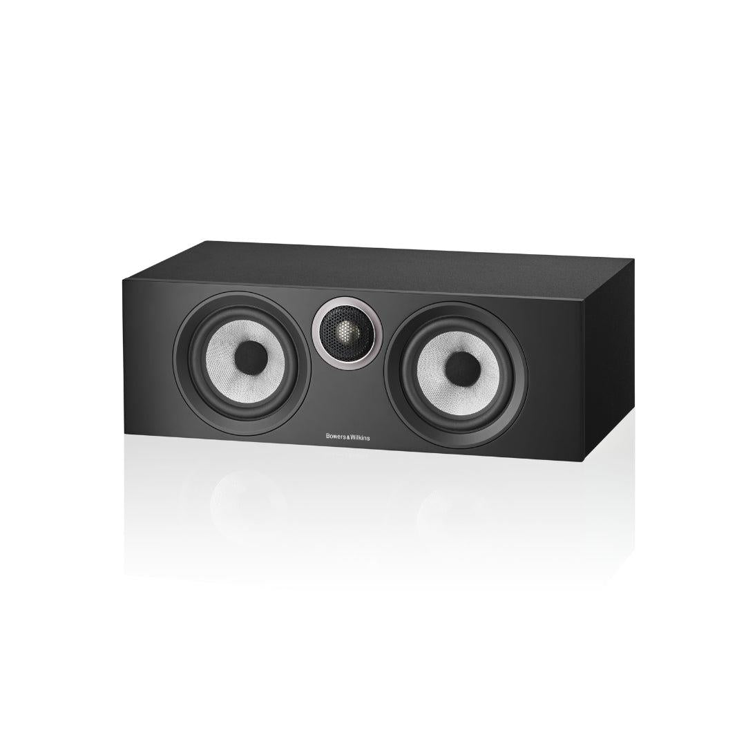 B&W HTM6 S3 Center Channel Speaker - High Performance Home Theater Audio (Black, B-Stock) | Perfect for Movie Nights & Surround Sound Systems
