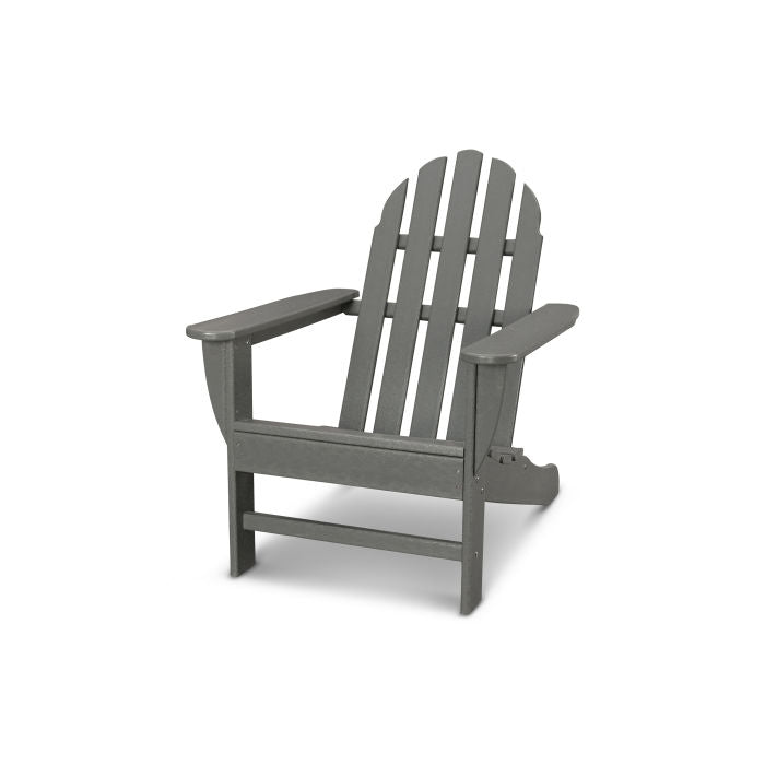 POLYWOOD Classic Adirondack Chair - Durable Outdoor Furniture for Patio, Garden, and Poolside Relaxation | All-Weather Resin Material | Comfortable Seating for Backyard & Deck
