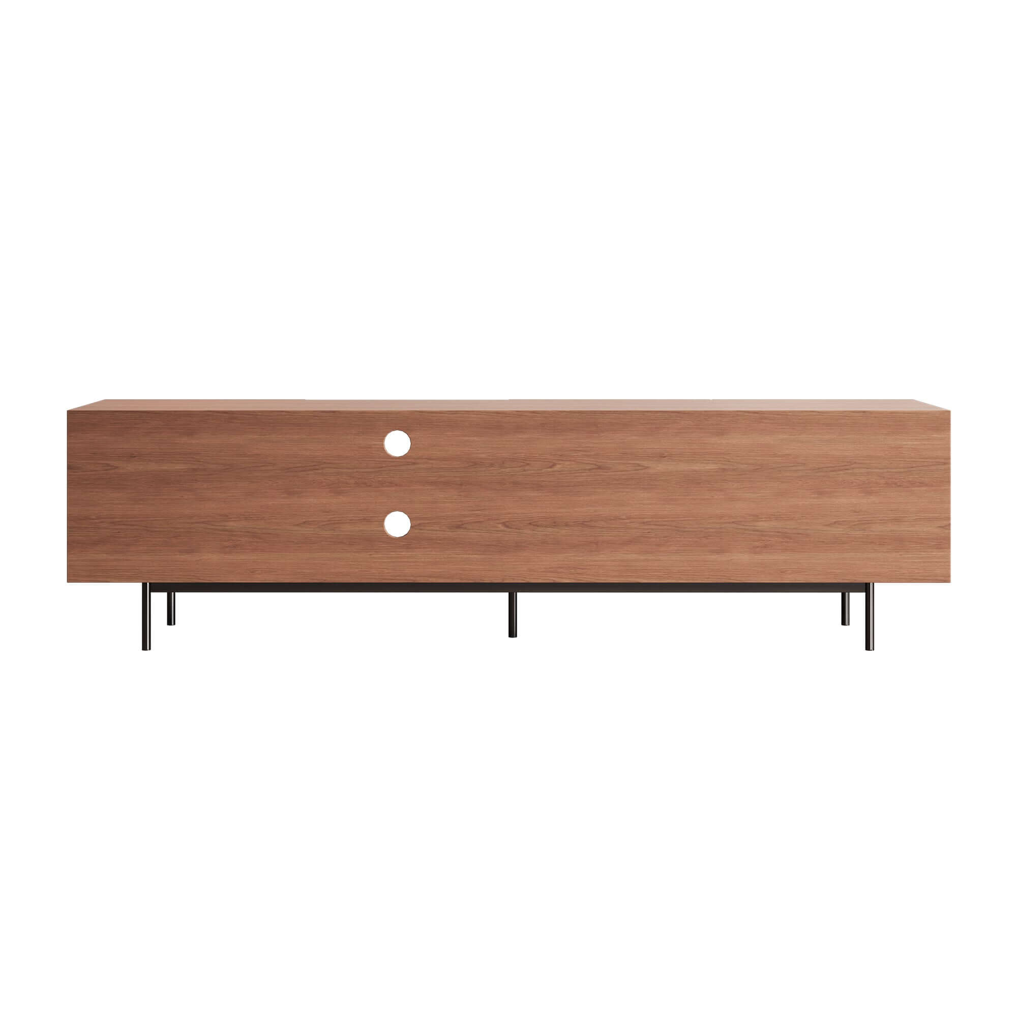 Modern TV Stand with 2 Drawers & 2 Doors - Media Console Storage for 78 Inch Flat Screen TVs - Perfect for Living Room Entertainment Centers & Home Theater Setups