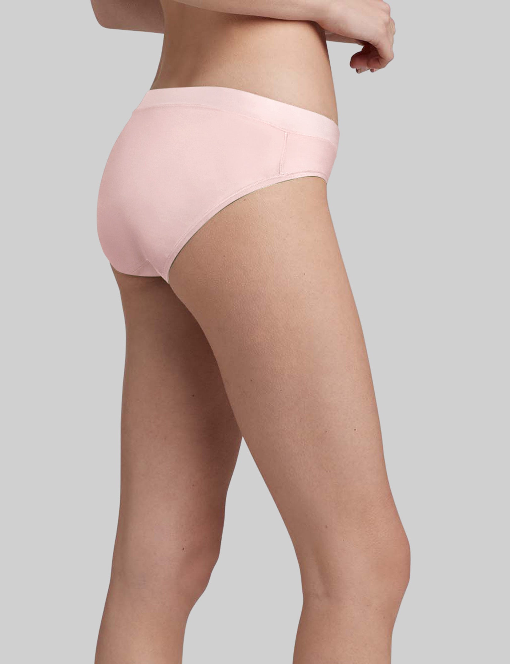 Women's Second Skin Brief Underwear (3 Pack) - Ultra Soft Seamless Panties for Everyday Comfort & Lounge Wear