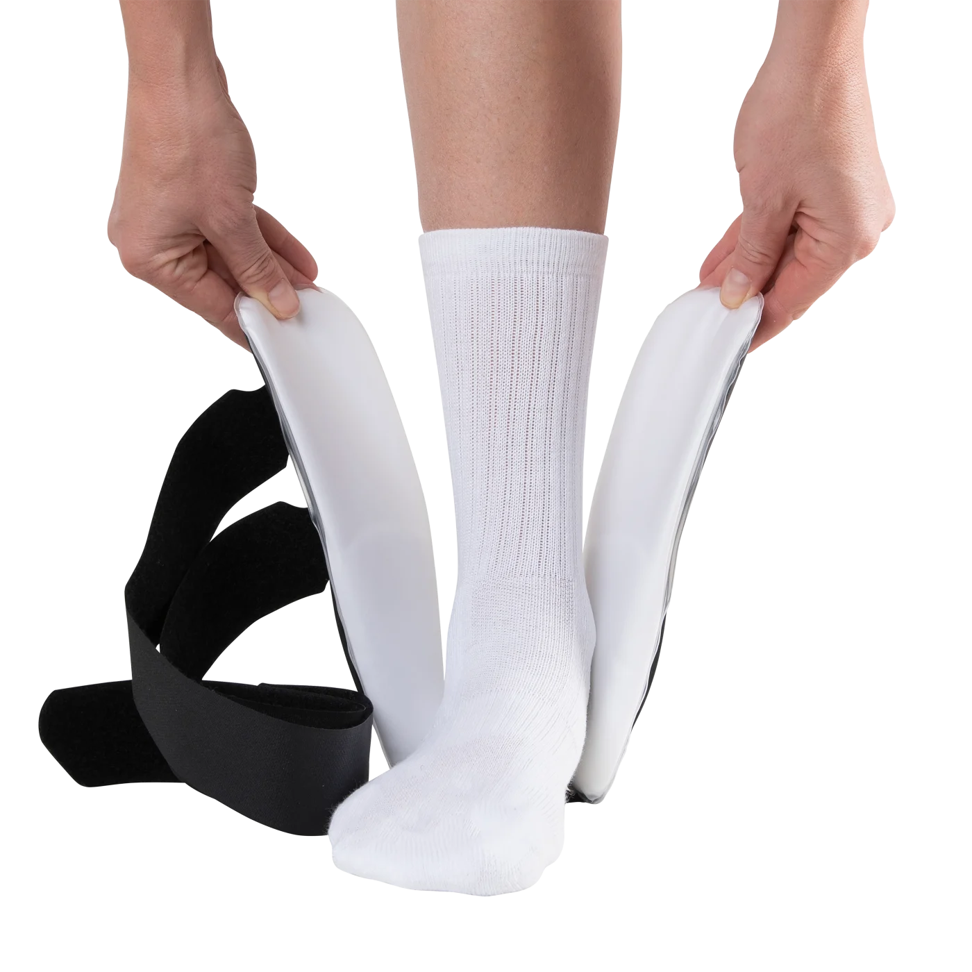 Formfit® Ankle Air Universal Stirrup - Adjustable Medical Support Brace for Foot & Ankle Injuries - Ideal for Sports, Running & Post-Surgery Recovery