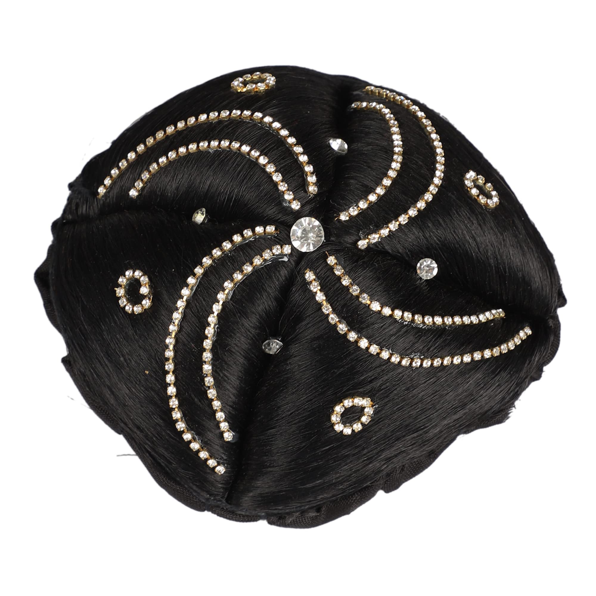 Juda Hair Bun for Women - Black Hair Styling Accessories for Daily & Formal Looks