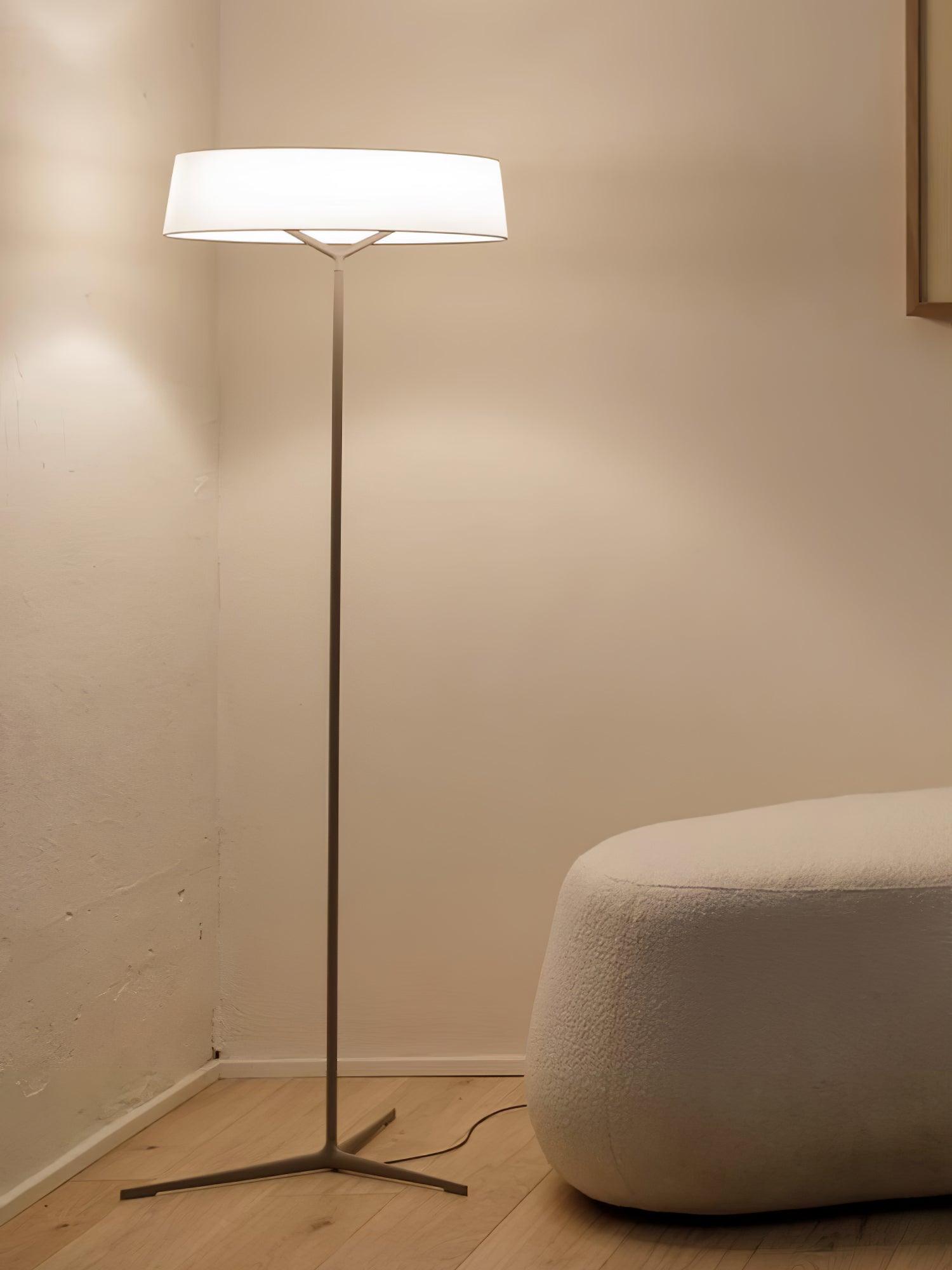 Modern DAMA Floor Lamp - Adjustable Brightness LED Standing Light for Living Room, Bedroom, Office - Perfect for Reading, Relaxing & Home Decor
