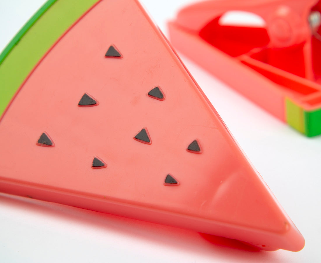 Waterproof Beach Towel Clips - Non-Slip Sandproof Towel Holders for Pool, Lounge Chair & Outdoor Use - Cute Watermelon Design Summer Essentials