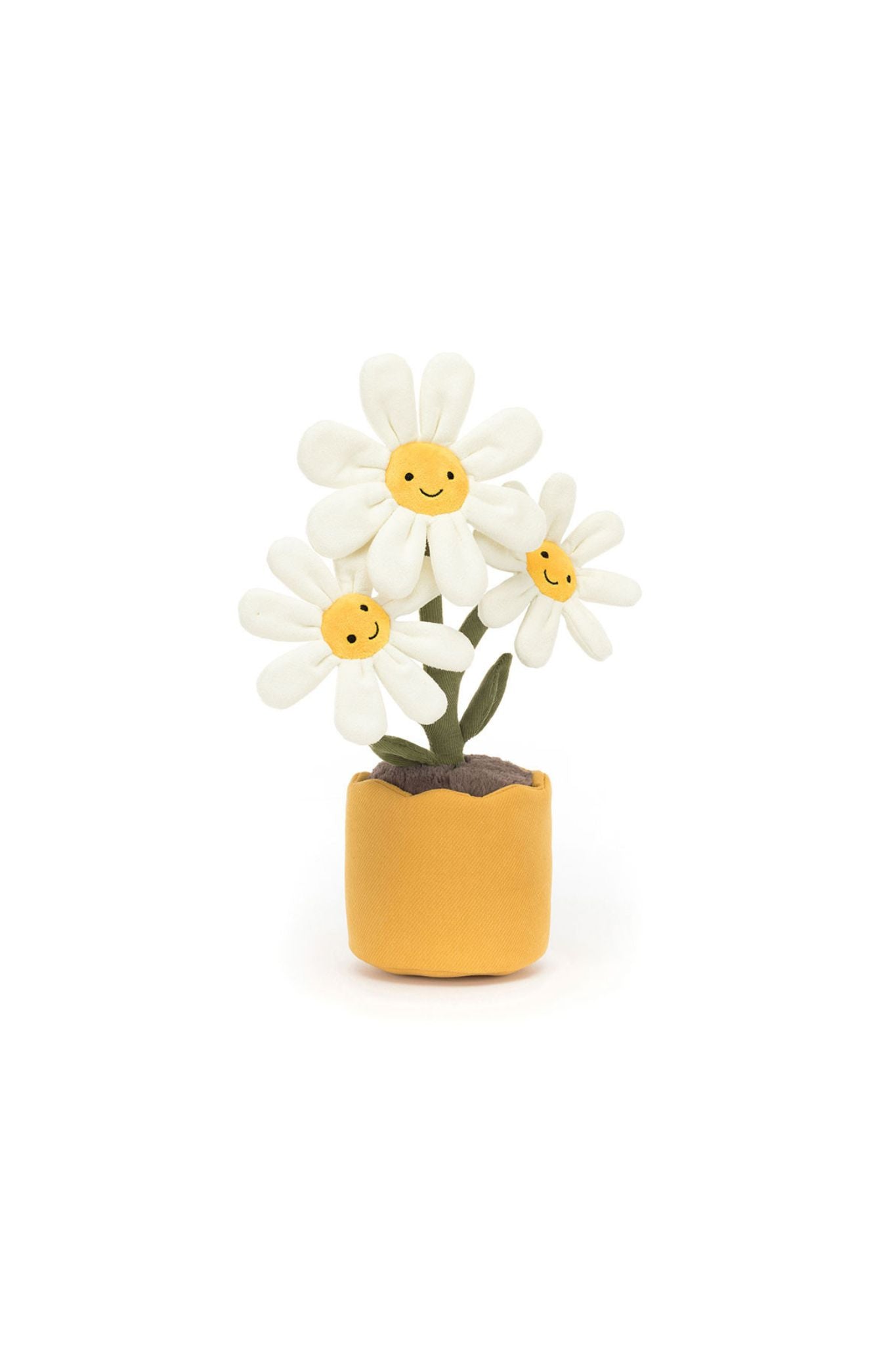Jellycat Amuseables Daisy Plush Toy - Soft & Cuddly Daisy Flower Stuffed Animal for Kids, Babies & Adults - Perfect for Gifts, Nursery Decor & Comfort