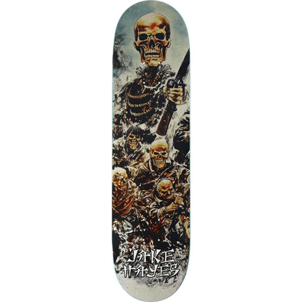 Deathwish Hayes Pro Model Skull Graphic Skateboard Deck 8.38