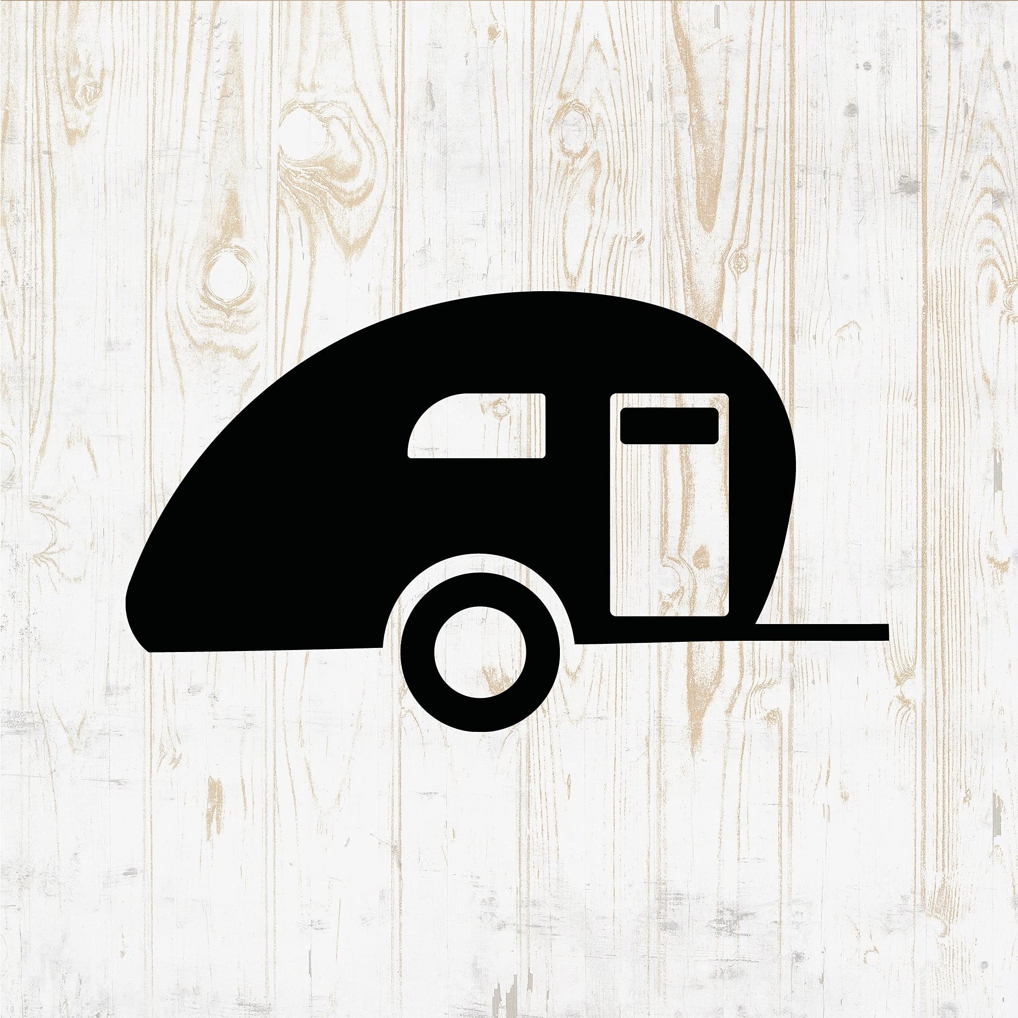 6 Inch Camper Sticker - Waterproof Vinyl Decal for RV, Trailer, Caravan, Camping & Travel Accessories - Perfect for Wall, Car, Home, Bike, Bottle, Phone & Laptop (DWSV1685) - Great for Outdoor Adventures & Road Trips