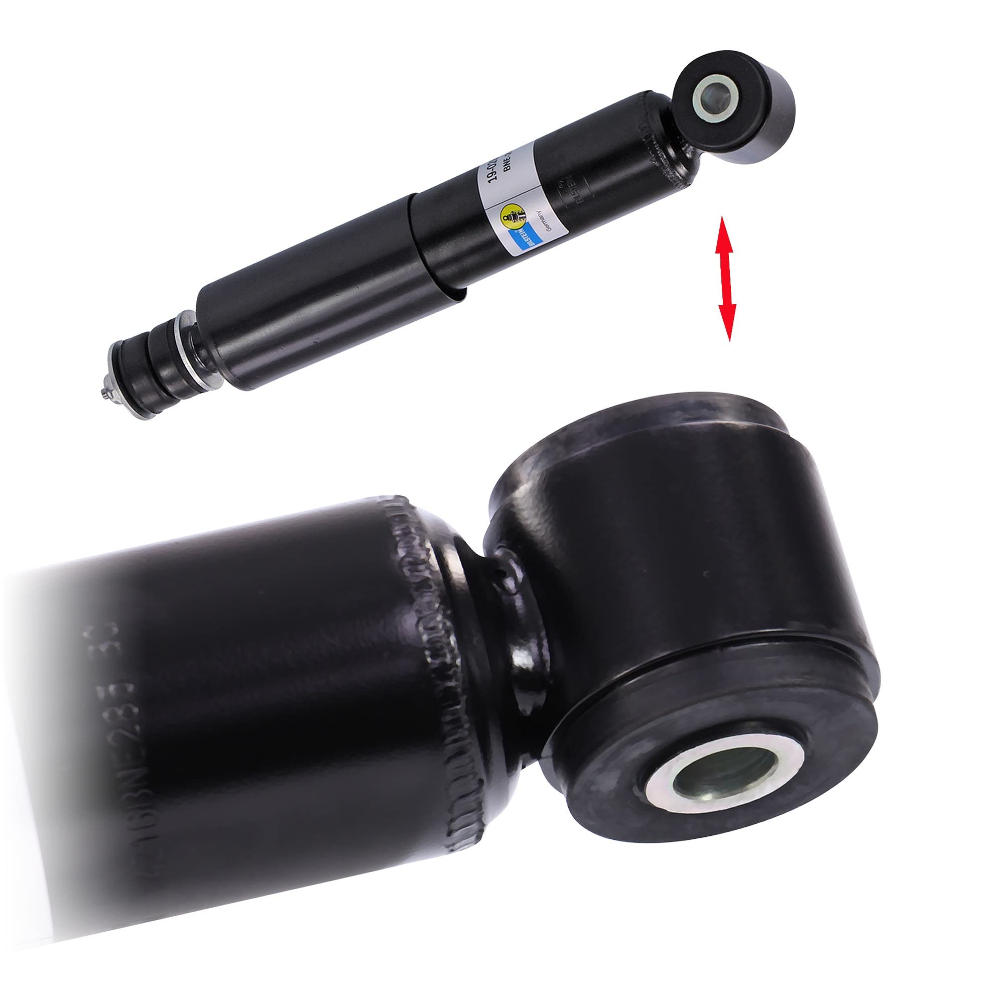 Bilstein 19-028514 Shock Absorber - Heavy Duty Replacement for Smooth Ride - Perfect for Trucks, SUVs and Off-Road Vehicles