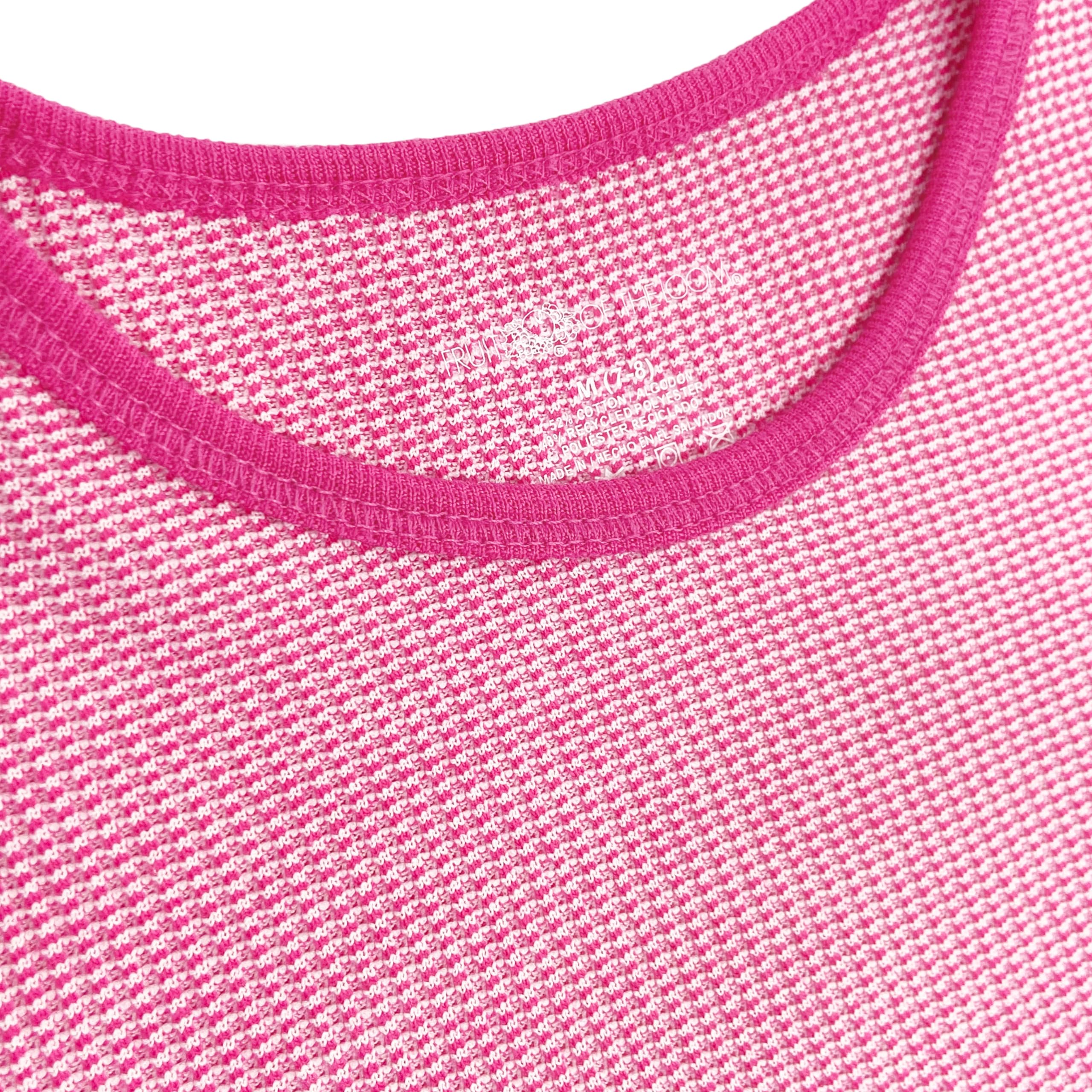 Fruit of the Loom Girls Premium Thermal Waffle Underwear Set - Soft Cotton Long Sleeve Shirt & Pants for Winter Warmth - Perfect for Cold Weather, Sleepwear & Layering