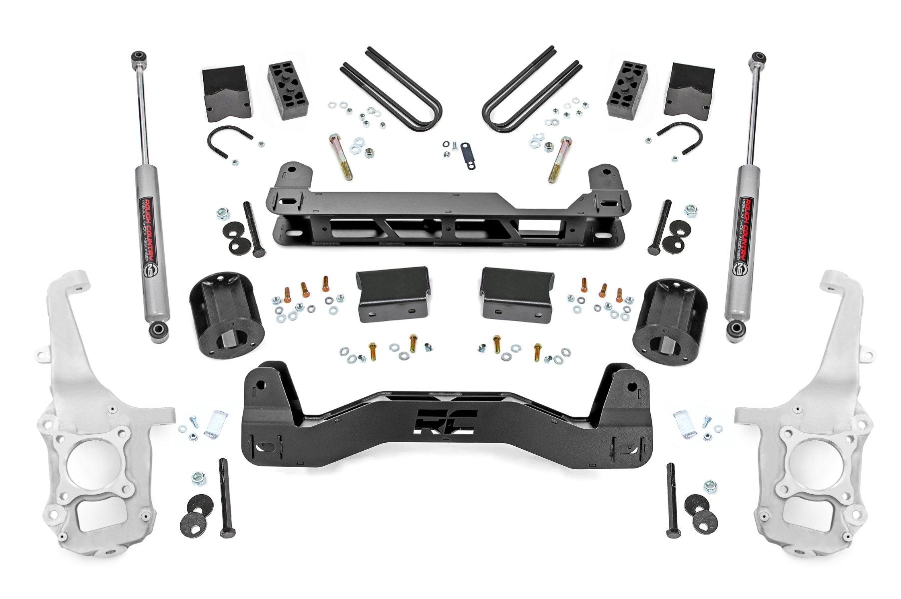 4 Inch Lift Kit for Ford F-150 2WD (2021-2023) - Heavy Duty Suspension Upgrade | Off-Road & Truck Customization Accessories