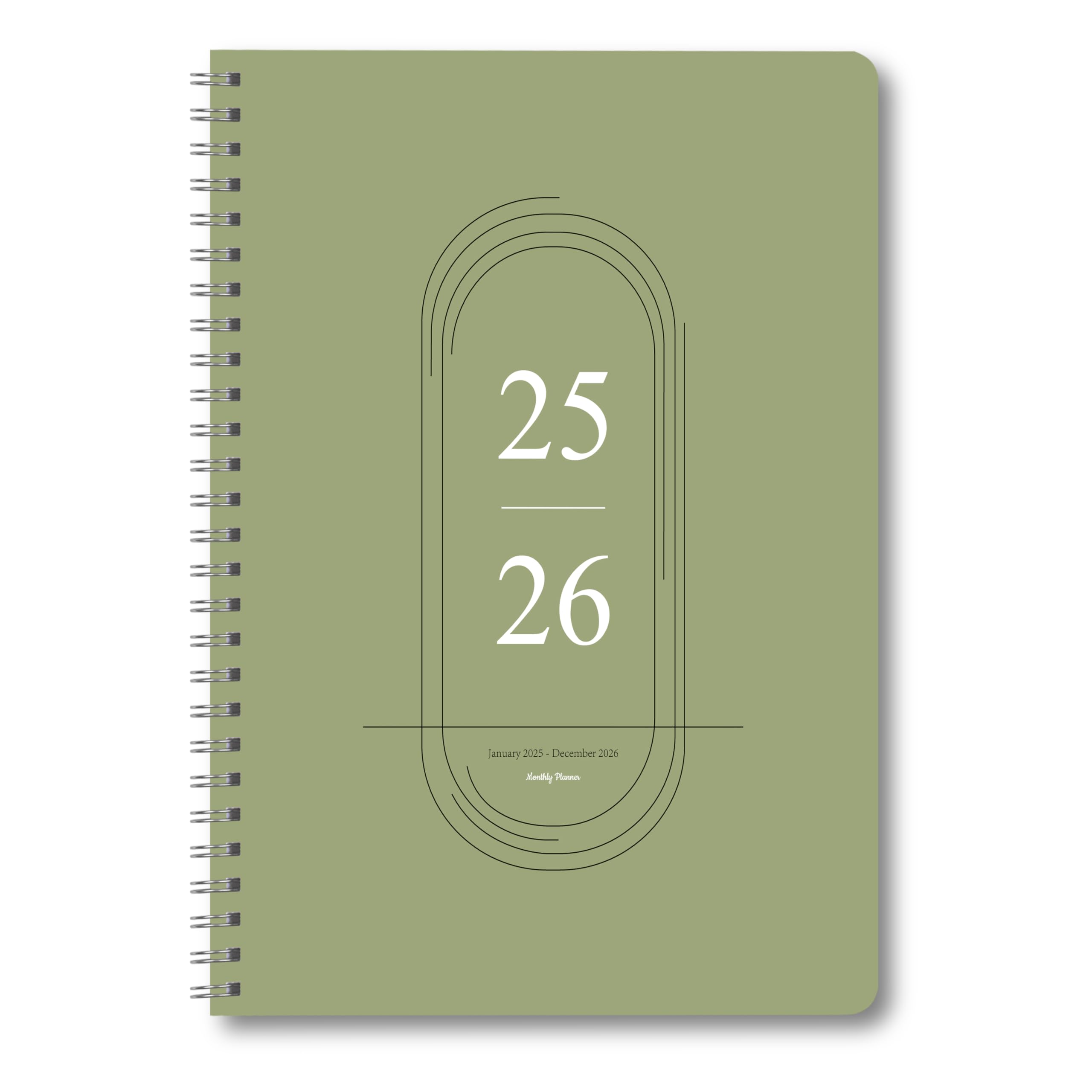 2025-2026 Monthly Planner with Goals & To-Do List - 7