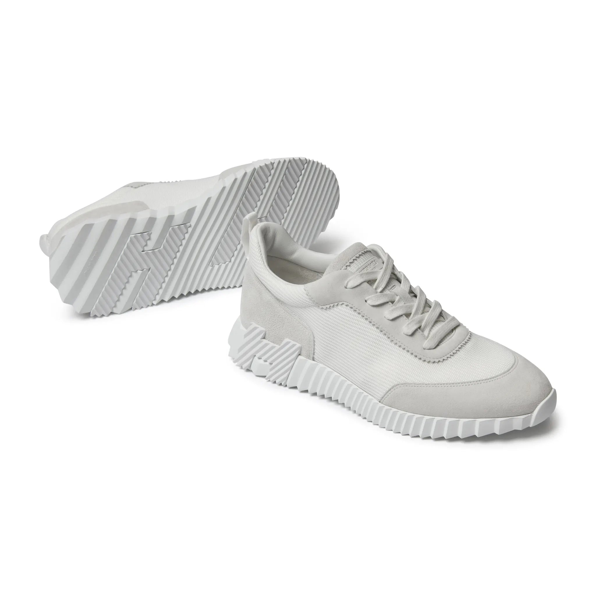 Hermès Paris Bouncing Sneaker Triple White - Luxury Designer Sneakers for Men & Women | Perfect for Casual Wear, Street Style & Fashion Outfits