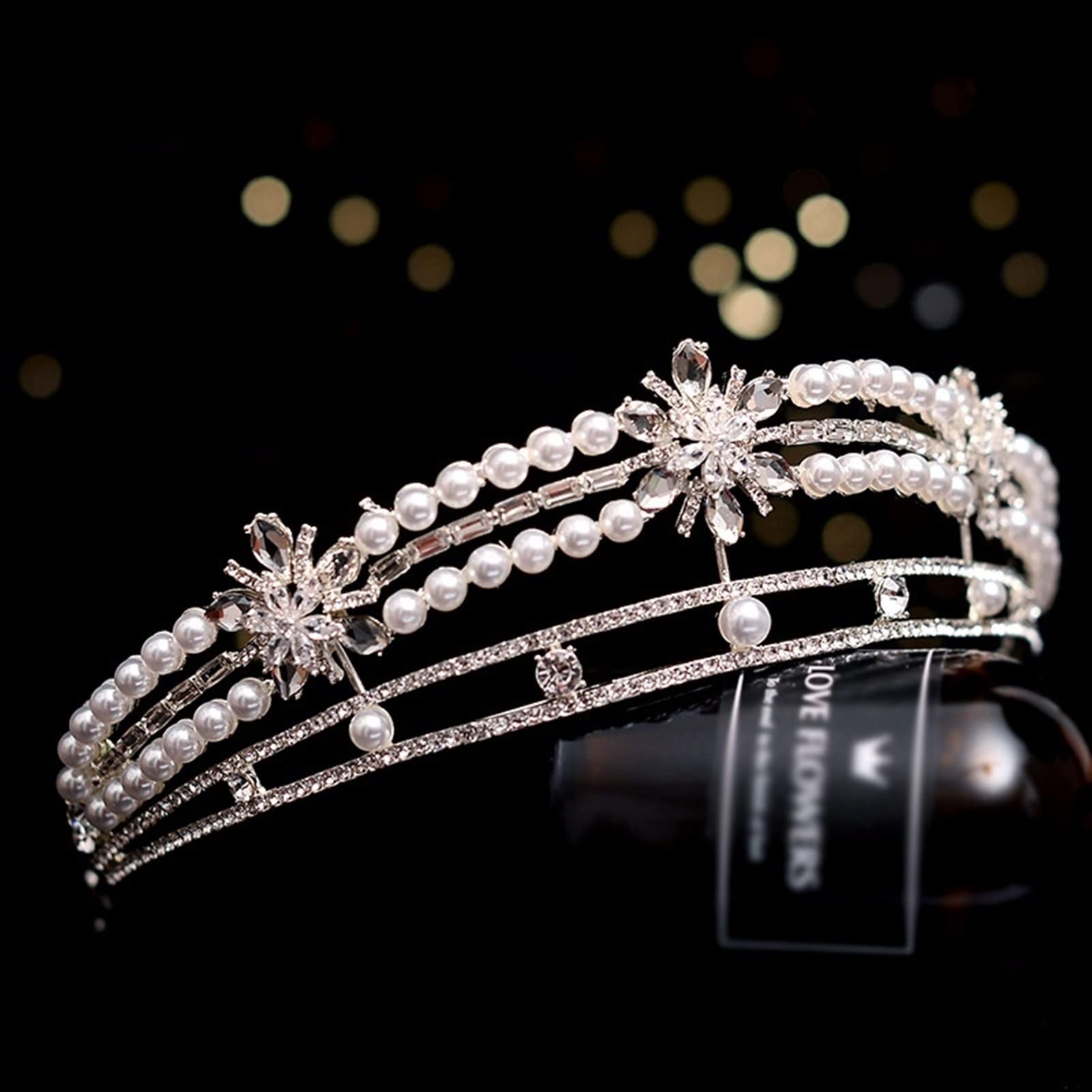 XXXXW Elegant Wedding Headpieces & Bridal Hair Accessories – Princess Birthday Headdress for Brides, Bridesmaids & Special Occasions | Perfect for Weddings, Prom, Quinceañera & Formal Events