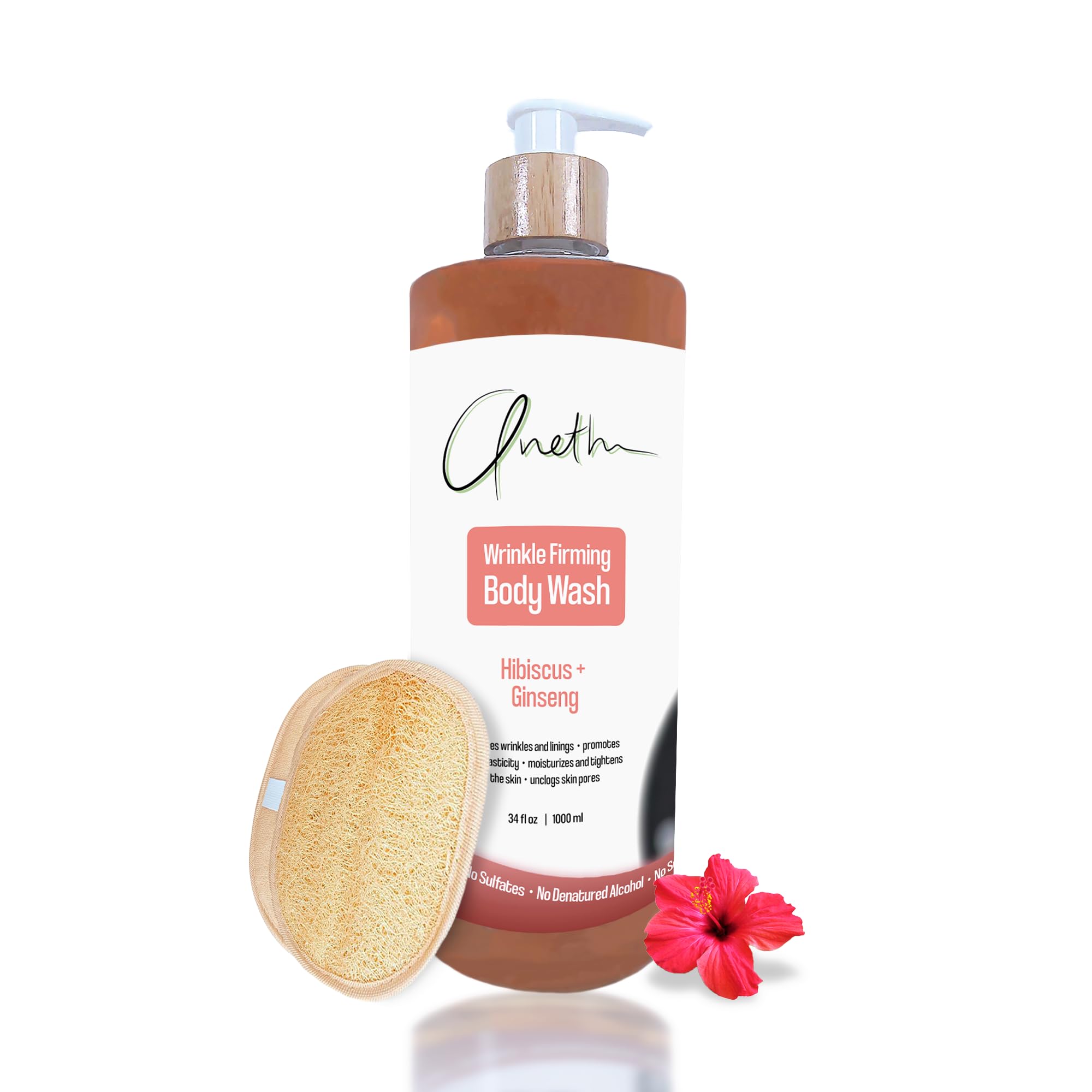 Aneth Wrinkle Firming Body Wash - Anti-Aging & Skin Tightening Shower Gel for Smooth & Youthful Skin | Perfect for Daily Use & Spa-Like Experience at Home
