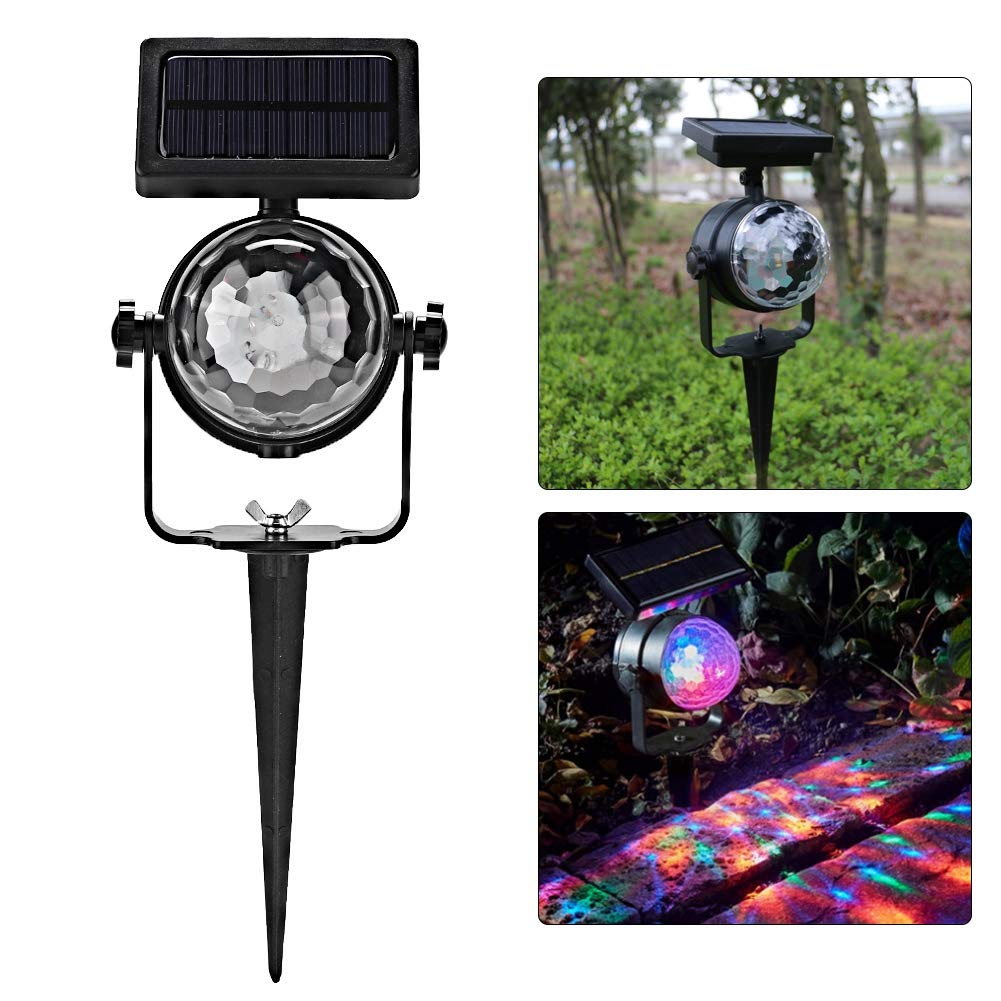 Solar LED Projector Light - Outdoor Cosmic Star Projector for Garden, Patio & Yard Decor | Energy Saving Party Lights for Halloween, Christmas & Festive Nights