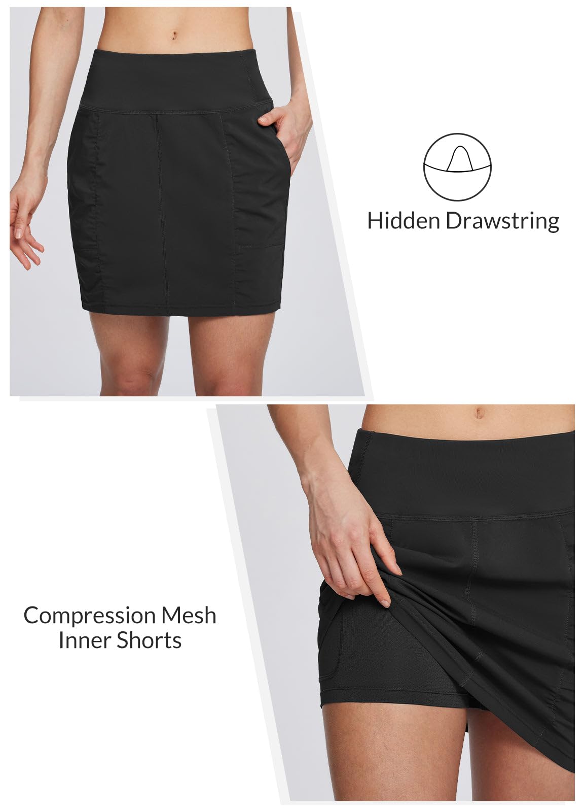 BALEAF Women's Quick Dry Skorts - 16