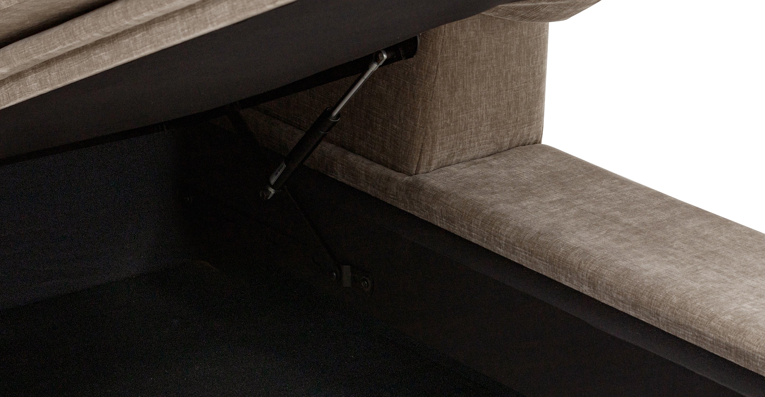 Milo Right Facing Sectional Sofa with Storage | Modern L-Shaped Couch for Living Room | Perfect for Small Spaces & Family Gatherings