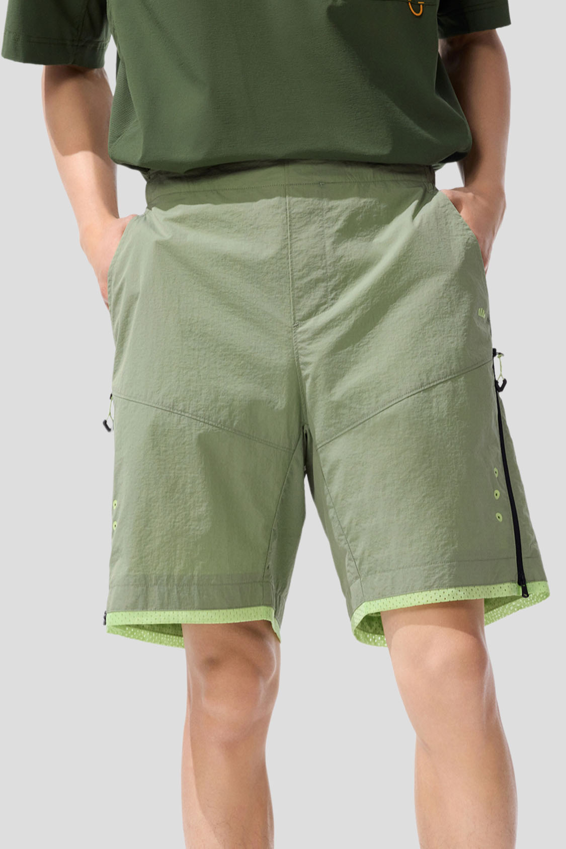 Flow Men's Quick-Dry Water Drain Swim Shorts UPF 50+ Sun Protection - Perfect for Beach, Pool & Water Sports
