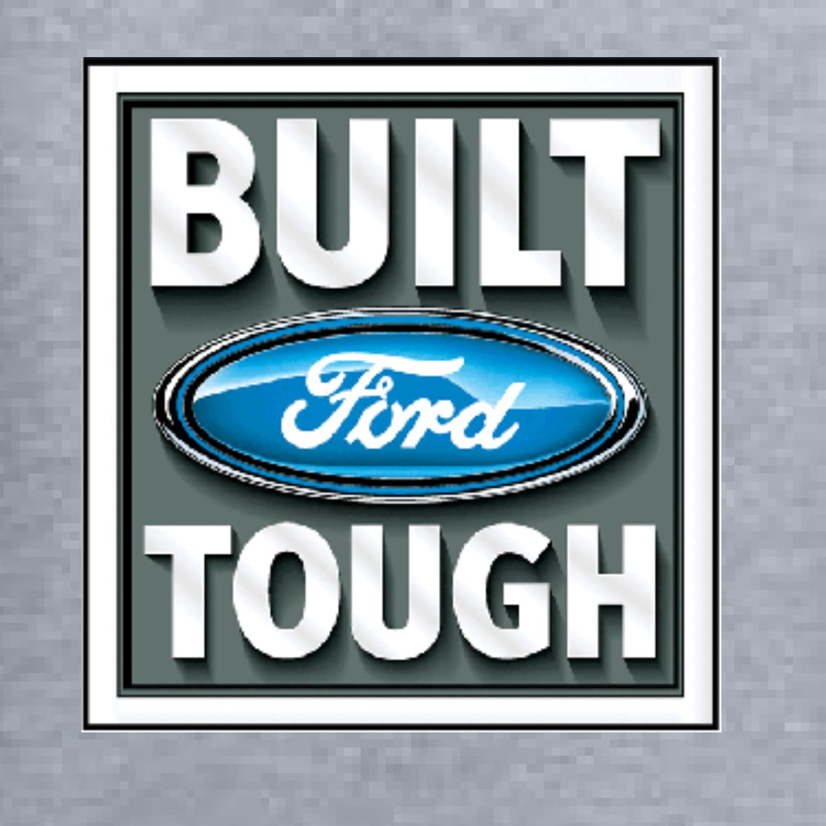 Official Ford Mustang Shelby Licensed Graphic T-Shirt for Women - Built Ford Tough Classic Cars & Trucks Logo - Perfect for Car Enthusiasts & Casual Wear