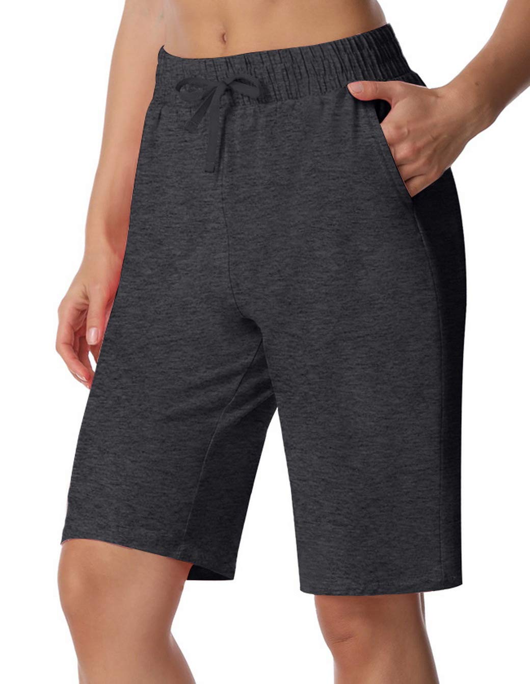 ChinFun Women's Bermuda Shorts - Quick Dry Athletic Activewear for Yoga, Running, Workout & Lounge | Breathable Comfort for Gym, Travel & Casual Wear