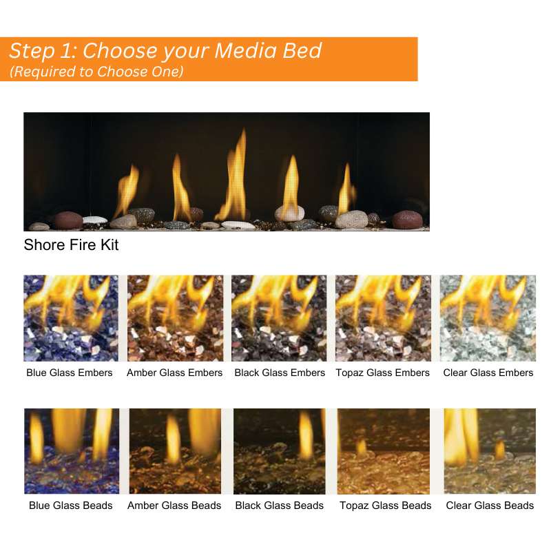 Napoleon Vector 62 Linear Direct Vent Gas Fireplace - LV62N | Modern Home Heating Solution for Living Rooms & Patios