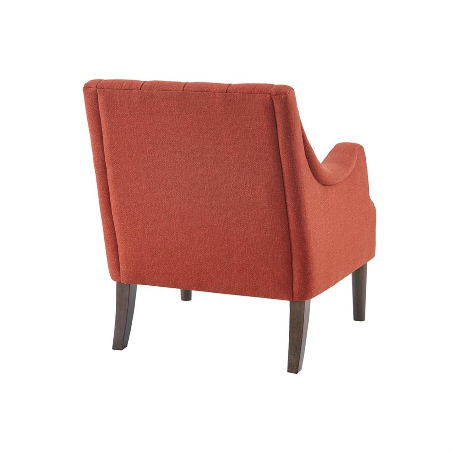 Madison Park Modern Accent Chair - Upholstered Button Tufted Back with Removable 5.75