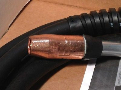 Bernard Miller Q Gun 15 Ft 300 Amp Q3015AE8XM Q300 Welding Torch - Heavy Duty MIG Welding Gun for Industrial & DIY Metal Fabrication - Perfect for Automotive Repair, Construction & Metalworking Projects