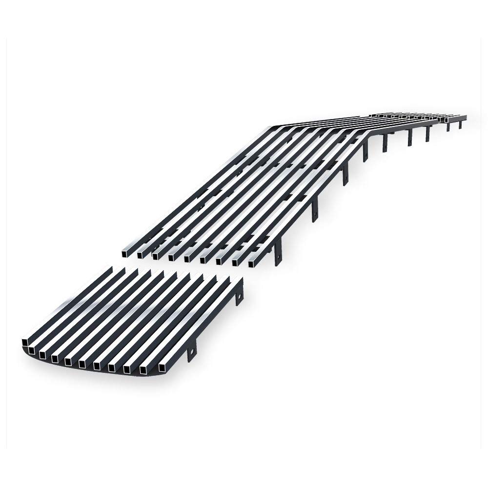 APS Compatible 1967-1968 Chevy Camaro RS/SS Upper Main Stainless Steel Chrome Horizontal Billet Front Grille Insert C85252A - Perfect for Classic Car Restoration & Show Customization